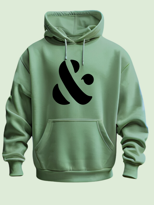 And "&" Design Printed Premium Hoodies