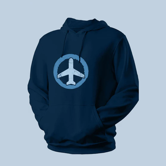 Wander Soul Hoodie - Navy Blue | Adventure-Inspired Style by Tearbird